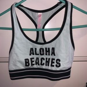 ❌SOLD❌ ALOHA BEACHES PINK VS SPORTS BRA💙
